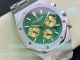 BF Factory Swiss 7750 Audemars Piguet Royal Oak Chronograph 41MM Watch Green Face (2)_th.jpg